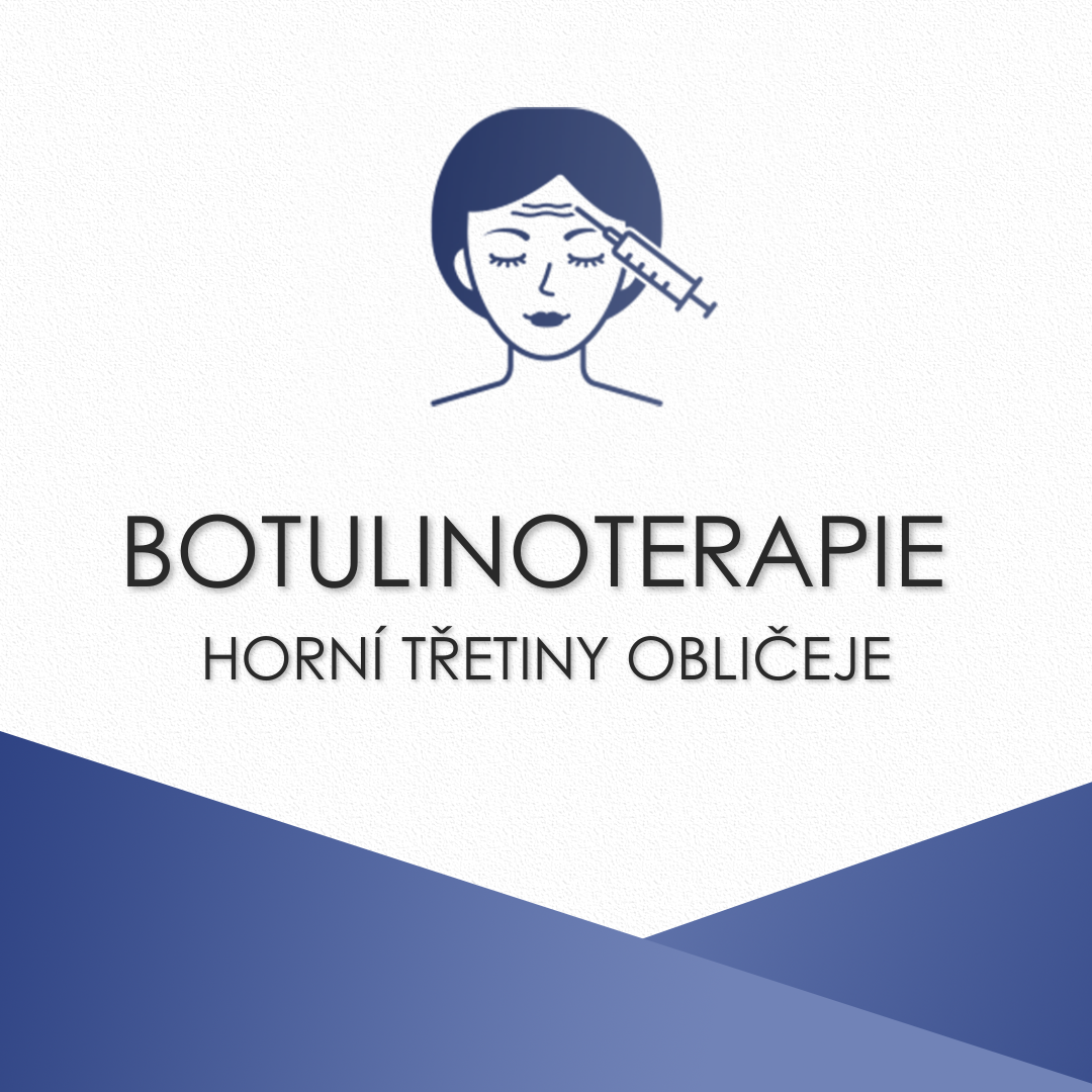 Botulinoterapie: techniky aplikace do horní třetiny obličeje